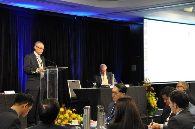 Pictured L-R: His Excellency Jose Tavares with Dr Alan Ryan