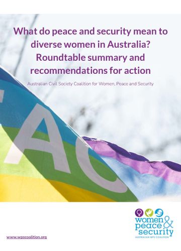 What do peace and security mean to diverse Women in Australia